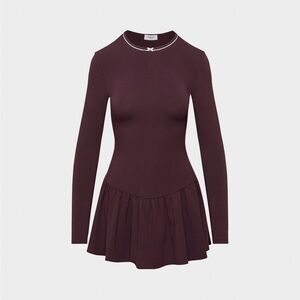 NWT Aritzia Sunday Best Figurine Long Sleeve Dress size Small